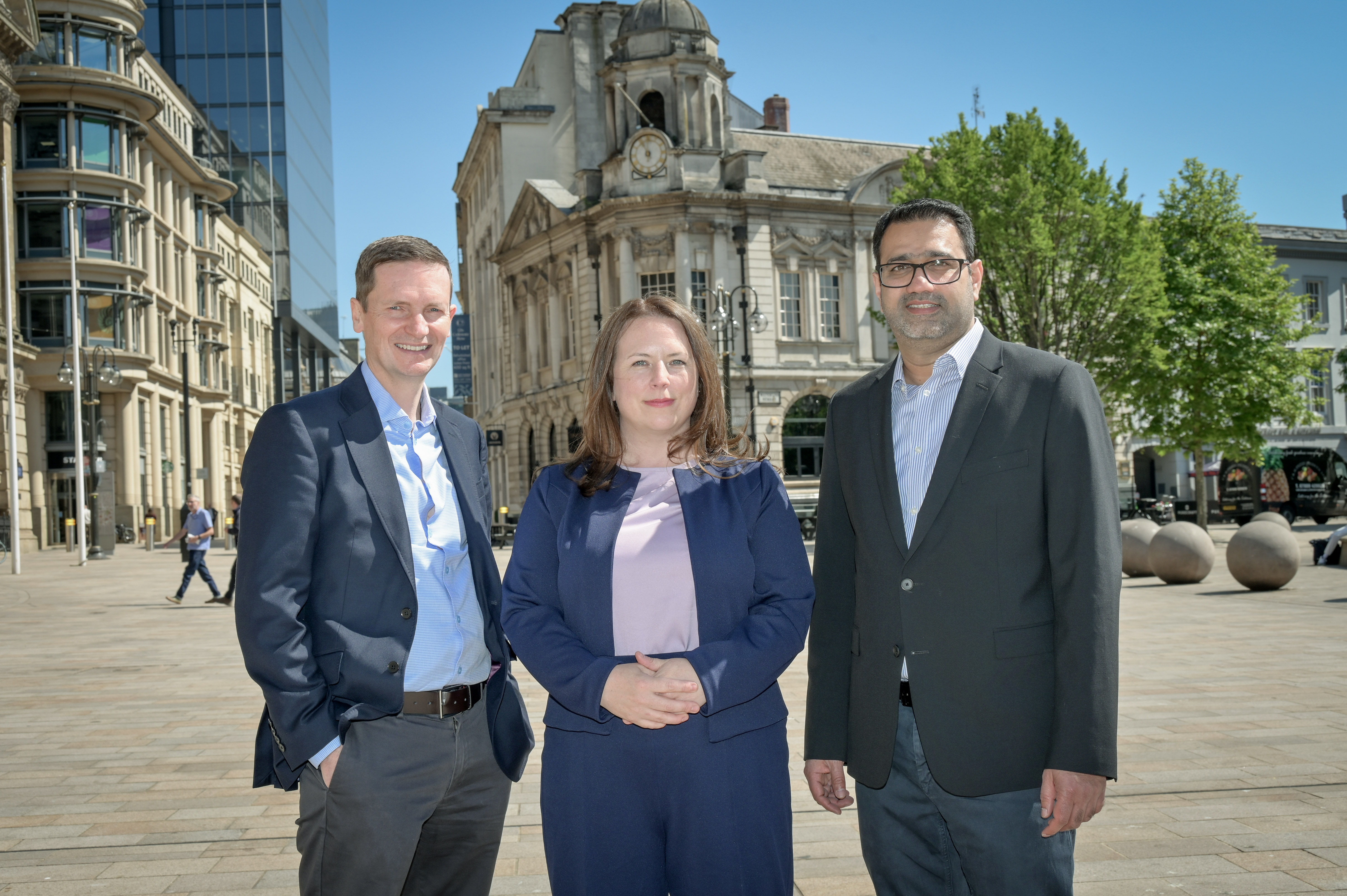 Mark, Lucy and Usman