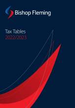 Bishop Fleming Tax Tables 2022 - 2023